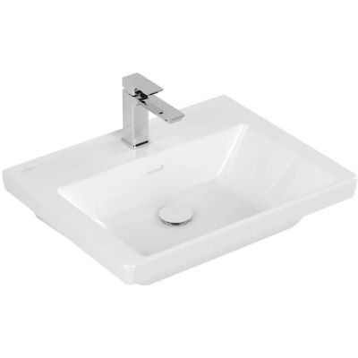 Villeroy & Boch Subway 3.0 4A706F01 umywalka 60x47 cm prostokątna meblowa biała