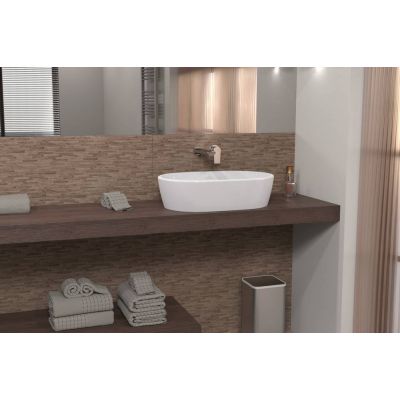 Villeroy & Boch Architectura 5A2661R1 umywalka 60x40 cm owalna nablatowa biała