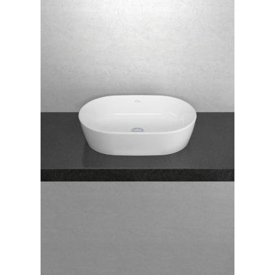 Villeroy & Boch Architectura 5A2661R1 umywalka 60x40 cm owalna nablatowa biała