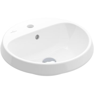 Villeroy & Boch Architectura 5A6545R1 umywalka 45x45 cm okrągła wpuszczana biała