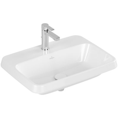 Villeroy & Boch Architectura 5A6761R1 umywalka 60x45 cm prostokątna wpuszczana biała