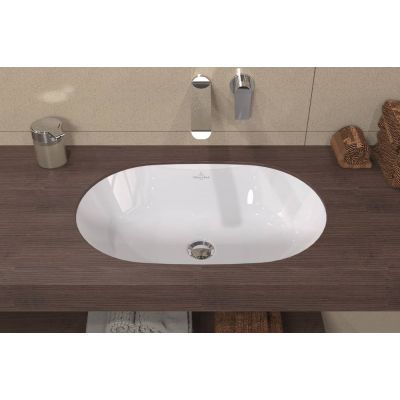 Villeroy & Boch Architectura 5A7661R1 umywalka 57x37.5 cm owalna podblatowa biała