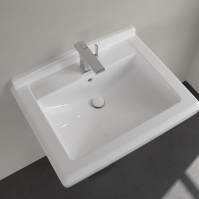 Villeroy & Boch Hommage 710175R1 umywalka 75x58 cm prostokątna ścienna-meblowa biała