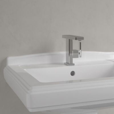 Villeroy & Boch Hommage 710175R1 umywalka 75x58 cm prostokątna ścienna-meblowa biała