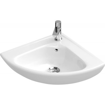 Villeroy & Boch O.Novo 73274001 umywalka 41.5x41.5 cm narożna ścienna biała