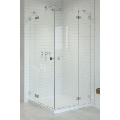 Radaway Essenza Pro KDD 100960900101R kabina prysznicowa część prawa 90x90 cm kwadratowa