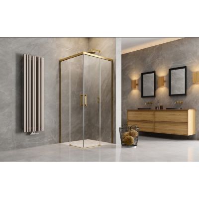 Radaway Idea Gold KDD 3870620901R kabina prysznicowa część prawa 100x100 cm kwadratowa