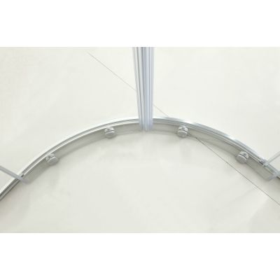 Hagser Andrea HGR90000020 kabina prysznicowa półokrągła 80x80 cm