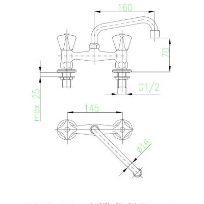 KFA Armatura Standard 30131000 bateria umywalkowa