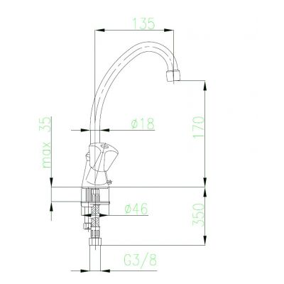 KFA Armatura Standard 30231500 bateria umywalkowa