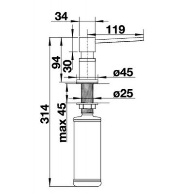 Zestaw Blanco 525789, 525793