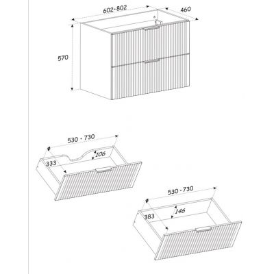 Zestaw Comad ADELCASHMERE82602S, ADELCASHMERE8960