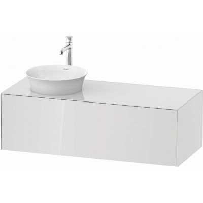 Duravit White Tulip WT4977L8585 szafka wisząca podumywalkowa 130x55 cm