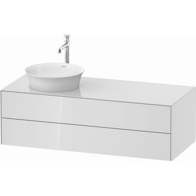 Duravit White Tulip WT4987L8585 szafka wisząca podumywalkowa 130x55 cm