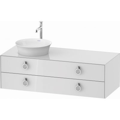 Duravit White Tulip WT4992L8585 szafka wisząca podumywalkowa 130x55 cm