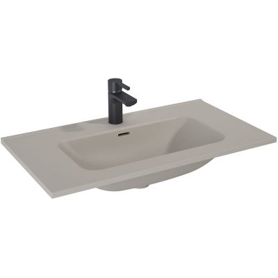 Elita Skappa RE040803067020 umywalka 80.8x46 cm prostokątna meblowa brąz/beż