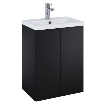 Elita Kido RE020500117160 umywalka z szafką 50.6 cm czarną