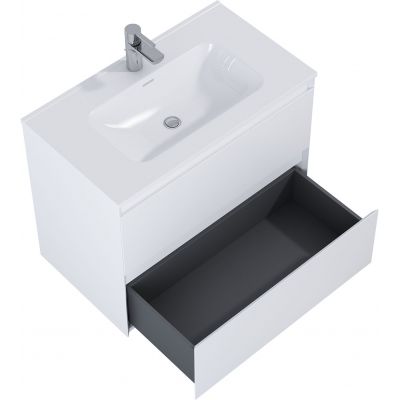 Elita Split RE010800055290 szafka 80x45.8x63.5 cm podumywalkowa wisząca biała