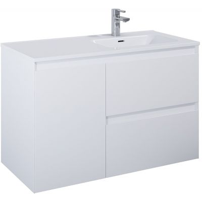 Elita Split RE011005055290 szafka 100x45.8x63.5 cm podumywalkowa wisząca biała