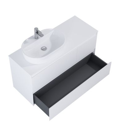 Elita Split RE012006155290 szafka 120x45.8x63.5 cm podumywalkowa wisząca biała