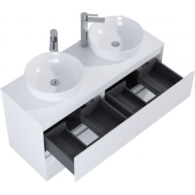 Elita Split RE012007155290 szafka 120x45.8x63.5 cm podumywalkowa wisząca biała