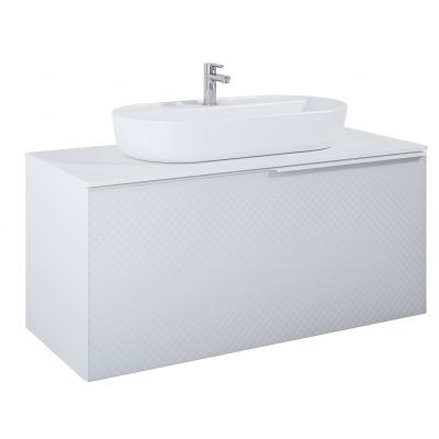 Elita Glam RE011200165290 szafka 122x47.1x54 cm podumywalkowa wisząca biała