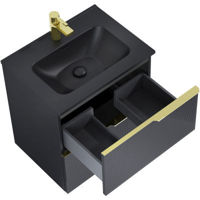 Elita Soho RE010604047160 szafka 60x45.3x63.5 cm podumywalkowa wisząca czarna