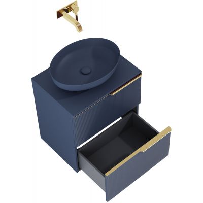 Elita Soho RE010604047030 szafka 60x45.3x63.5 cm podumywalkowa wisząca niebieska