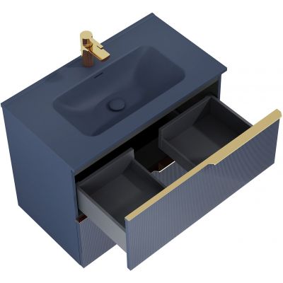 Elita Soho RE010804047030 szafka 80x45.3x63.5 cm podumywalkowa wisząca niebieska