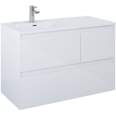 Elita Split RE011006158060 szafka 100x45.8x63.5 cm podumywalkowa wisząca biała