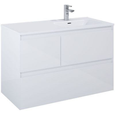 Elita Split RE011005158060 szafka 100x45.8x63.5 cm podumywalkowa wisząca biała