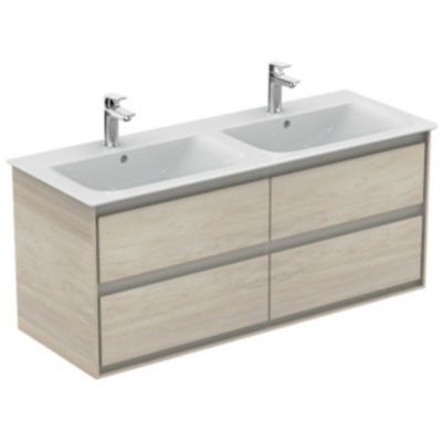 Ideal Standard Connect Air E0822UK szafka 120x44x51.7 cm podumywalkowa wisząca drewno