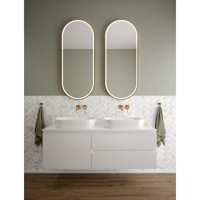 Oltens Vernal 60003000 szafka 80x45.6x47 cm podumywalkowa wisząca biała