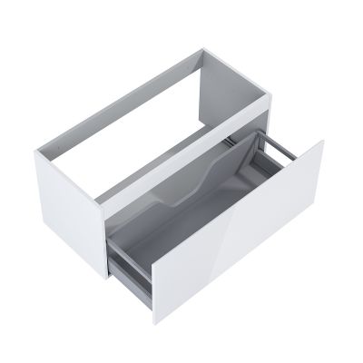 Oltens Vernal 60015000 szafka 100x45.6x47 cm podumywalkowa wisząca biała