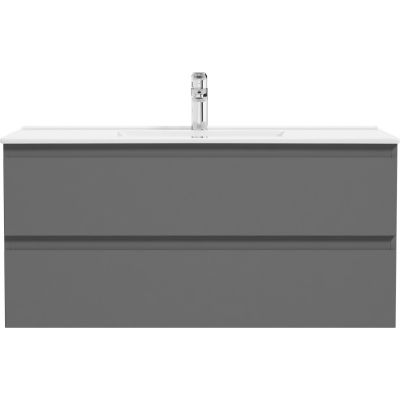 Oltens Vernal 60002400 szafka 100x45.6x47 cm podumywalkowa wisząca grafitowa