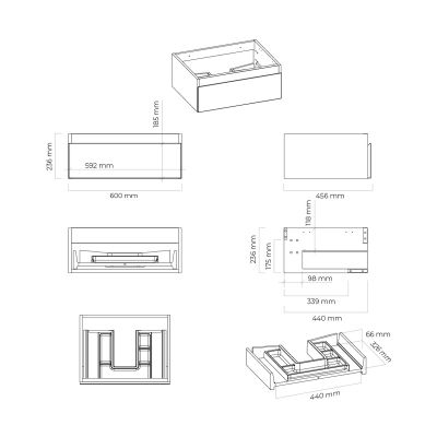 Zestaw Oltens 60001700, 60009700, 60017700, 63009060