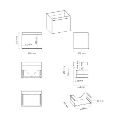 Zestaw Oltens 60001400, 60013400, 60017400, 63009000