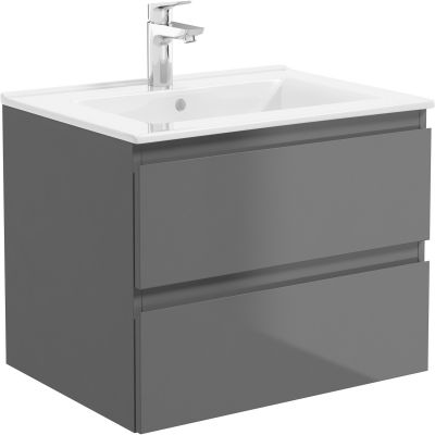 Oltens Vernal 41205000 umywalka 61x46 cm prostokątna meblowa biała