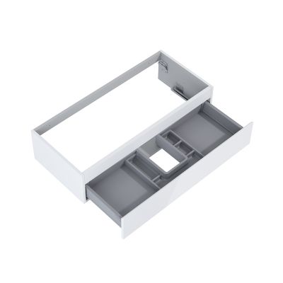 Oltens Vernal 60011000 szafka 100x45.6x23.6 cm podumywalkowa wisząca biała