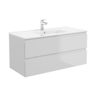 Oltens Vernal 60002700 szafka 100x45.6x47 cm podumywalkowa wisząca szara