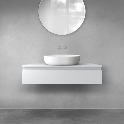 Oltens Vernal 60011700 szafka 100x45.6x23.6 cm podumywalkowa wisząca szara