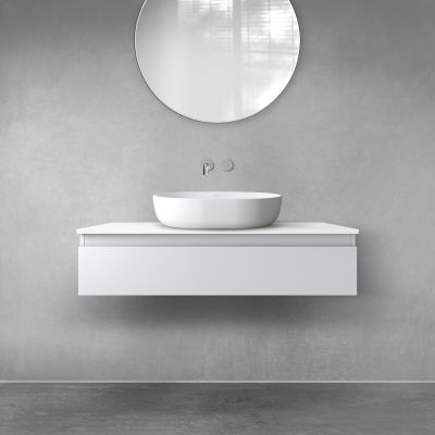 Oltens Vernal 60011700 szafka 100x45.6x23.6 cm podumywalkowa wisząca szara