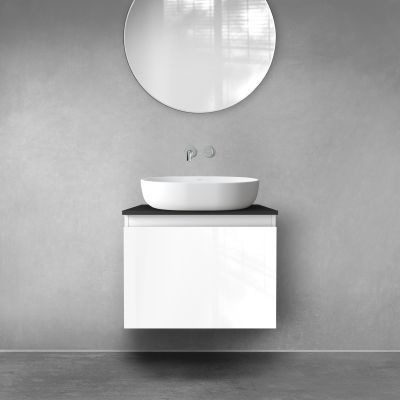 Oltens Vernal 60013000 szafka 60x45.6x47 cm podumywalkowa wisząca biała