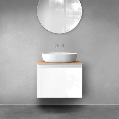 Oltens Vernal 60013000 szafka 60x45.6x47 cm podumywalkowa wisząca biała