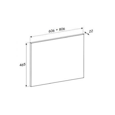 Zestaw Comad ADELOAK8980B, ADELWHITE8260B2S, XILOOAK8101A