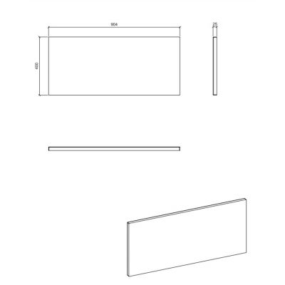 Zestaw Comad NOVABLACKA8327QW8304D, NOVABLACKB8990, NOVAOAKA80032DW8001A, NOVAOAKA81301DW8102A, NOVAOAKA82602S