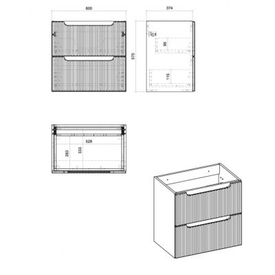Zestaw Comad BEYOND5WHITEE6564, NOVABLACKD282602D, NOVABLACKD282602S, NOVAOAK812039, NOVAOAKA89140