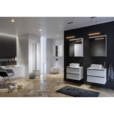 Cersanit Virgo S522030 szafka wisząca podumywalkowa 80x46.9 cm