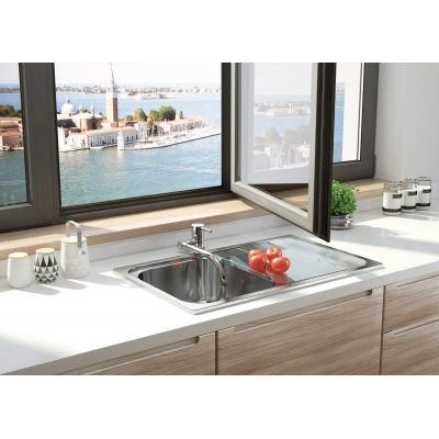 Deante Aster BCA061M bateria kuchenna stojąca chrom