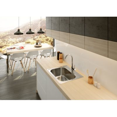 Deante Aster BCAE062M bateria kuchenna stojąca chrom